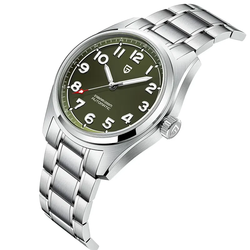 Pagani Design Spirit Pilot Green Dial luminous Men's Watch-  PD-1717